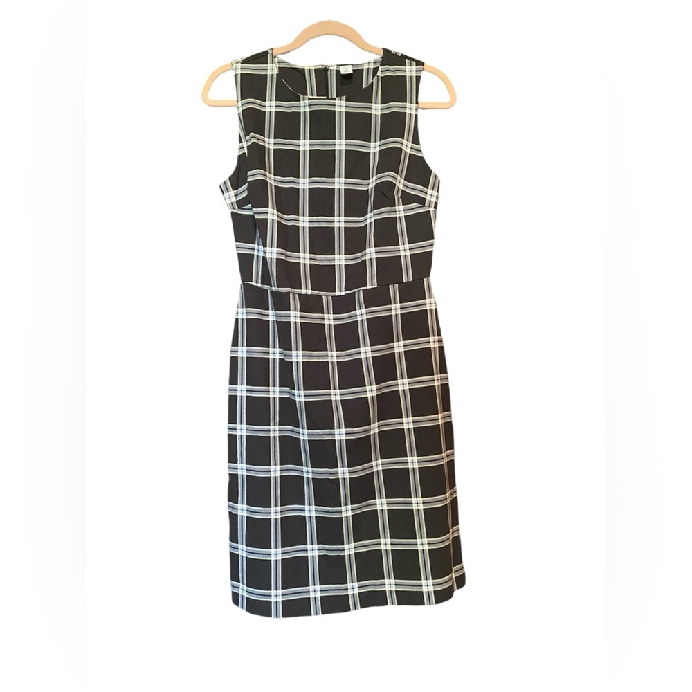 Sleeveless Plaid Dress